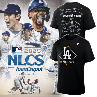 Los Angeles Dodgers Champions NLCS 2025 T-Shirt Limited Edition