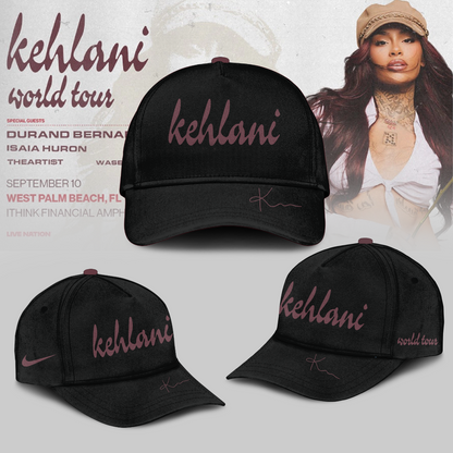 Kehlani World Tour 2026 Limited Edition Signature Tshirt | TS47