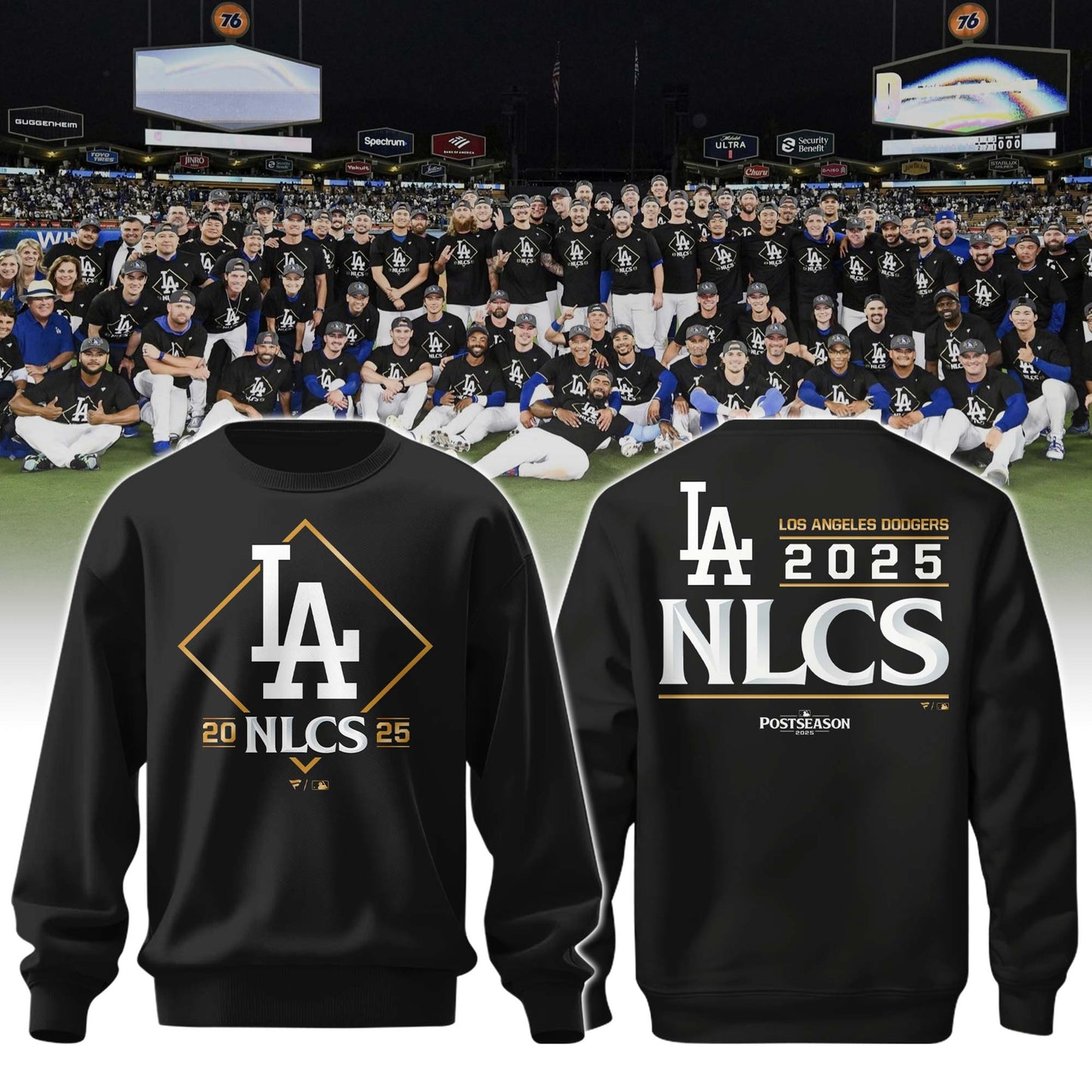 LA Dodgers NLCS Postseason 2025 Sweatshirt