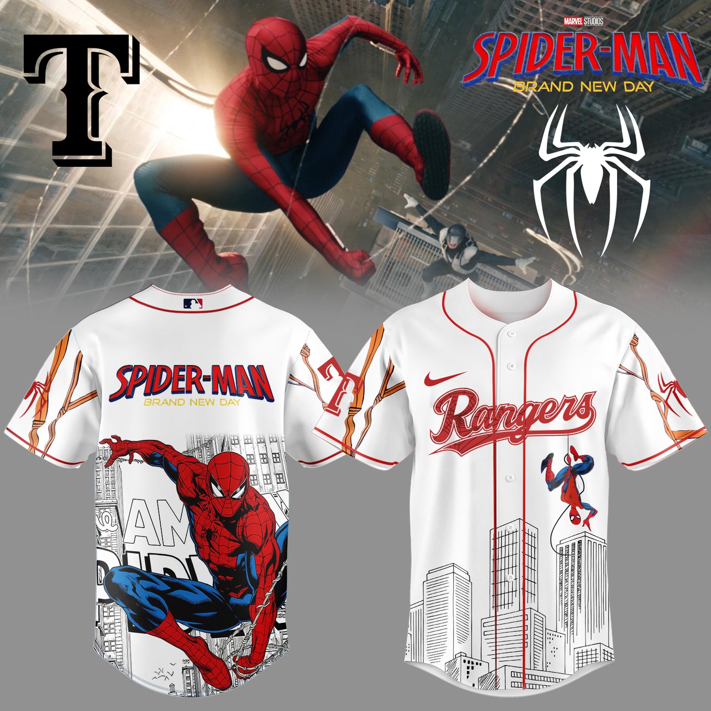 MLB ALL TEAM x Spider Man: Brand New Day Jersey | VX91