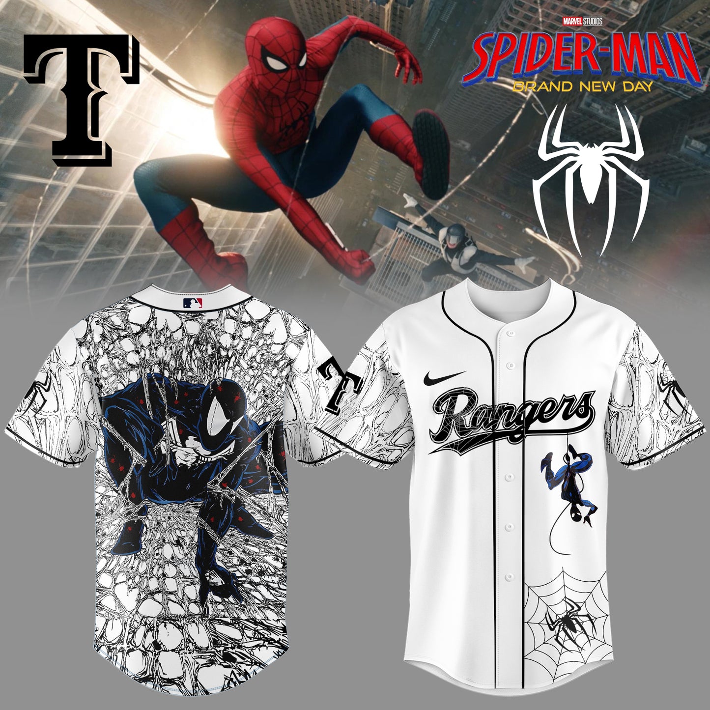 MLB ALL TEAM x Spider Man: Brand New Day Jersey | KF28