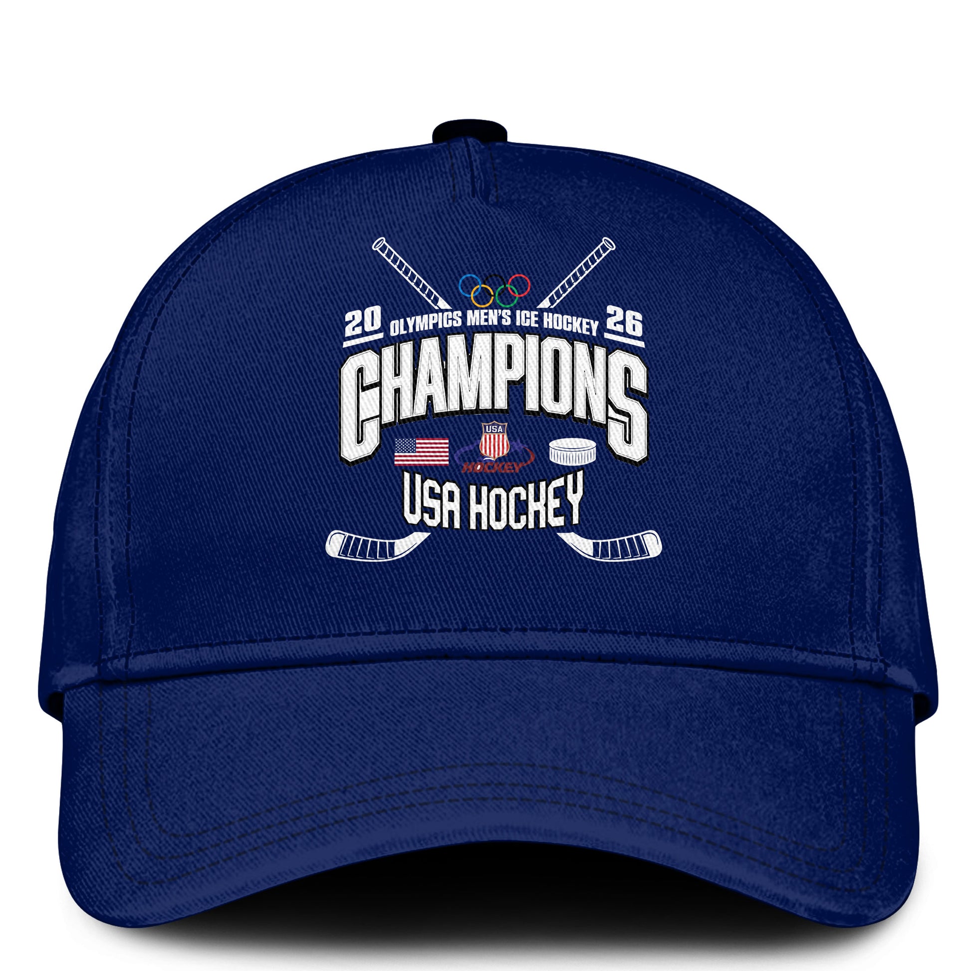 Team USA 2026 Olympic Men’s Ice Hockey Champions Sweatshirt Limited Edition Blue
