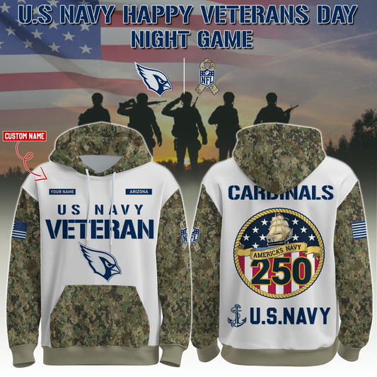 ARI-Navy Veteran 250th Birthday Limited Editions Hoodie