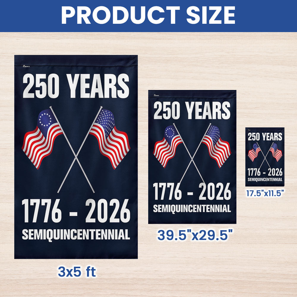 Flagwix American Flag - Flagwix America 250th Anniversary Flag for Patriotic Decor