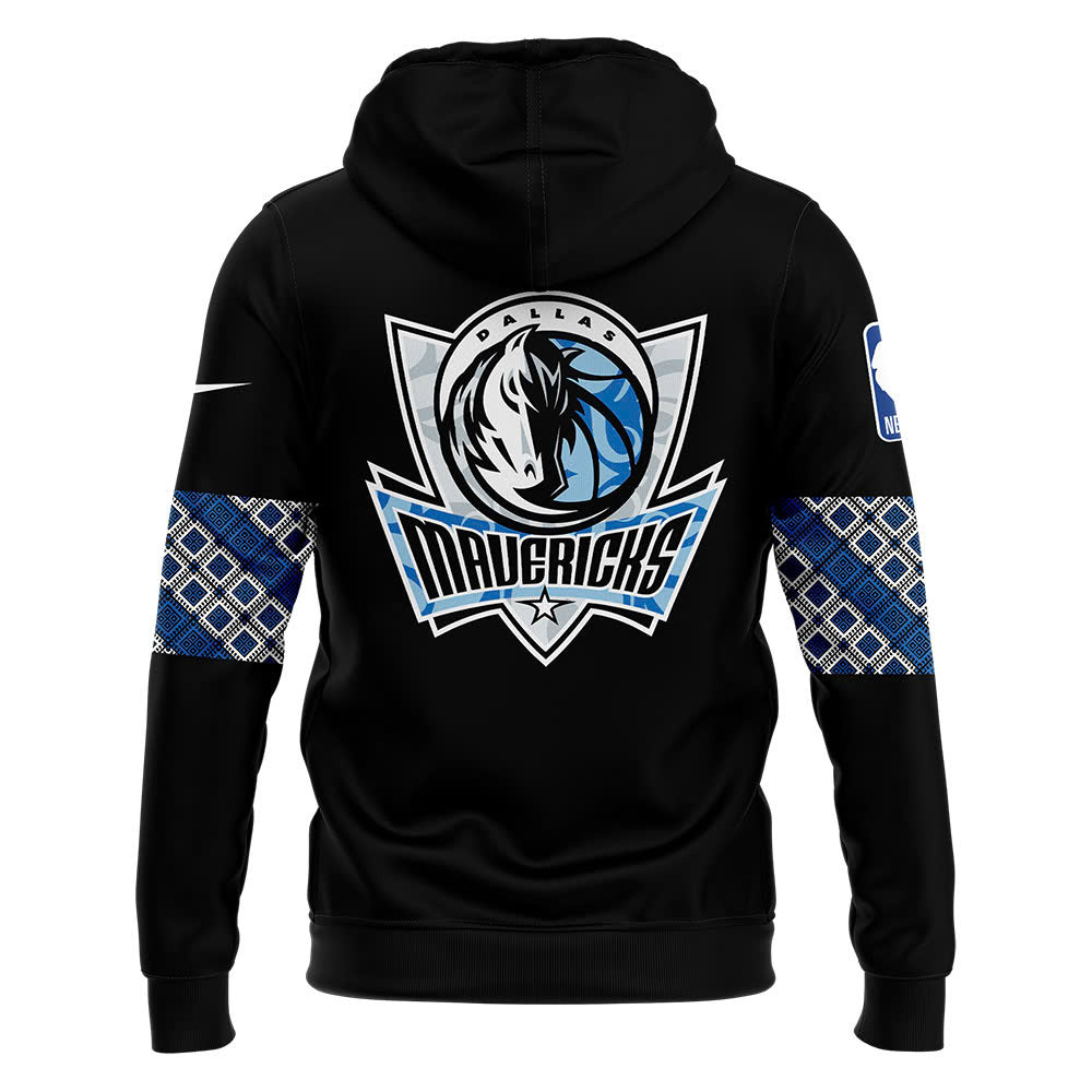 Dallas Mavericks Hoodie Native American Heritage Month Premium Limited Hoodie