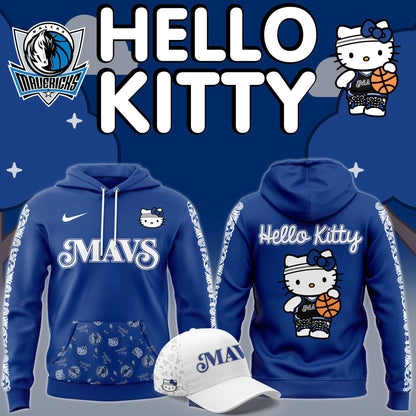 Dallas Mavericks Hoodie Hello Kitty Hoodie