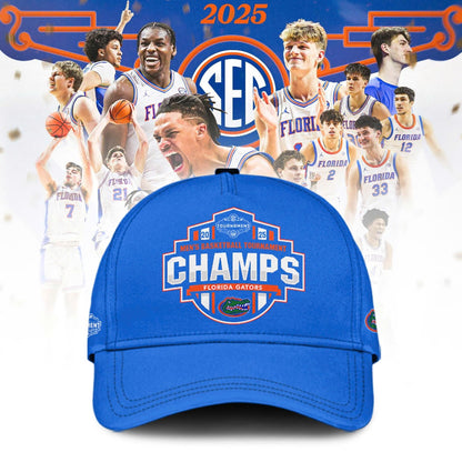 Florida Gators 2025 SEC Men’s Basketball Conference Tournament Champions Locker Room Limited Edition