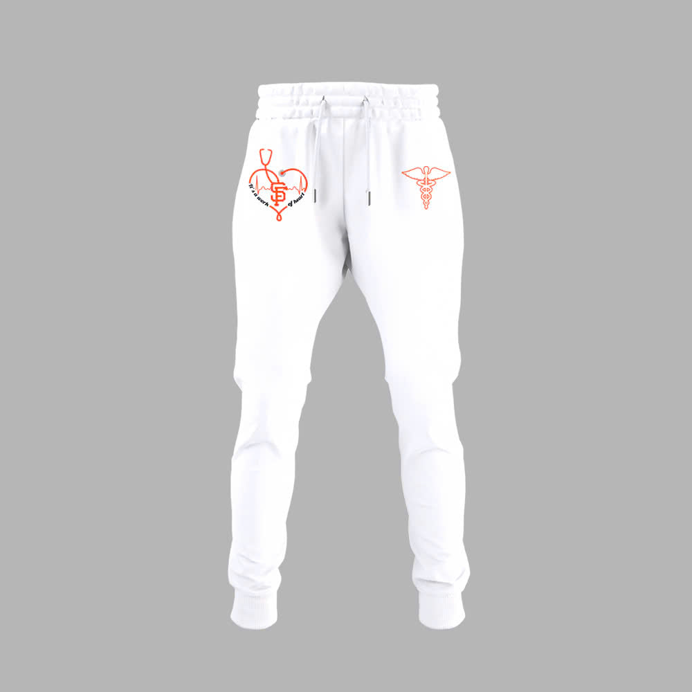San Francisco Giants Baseball White T-Shirt