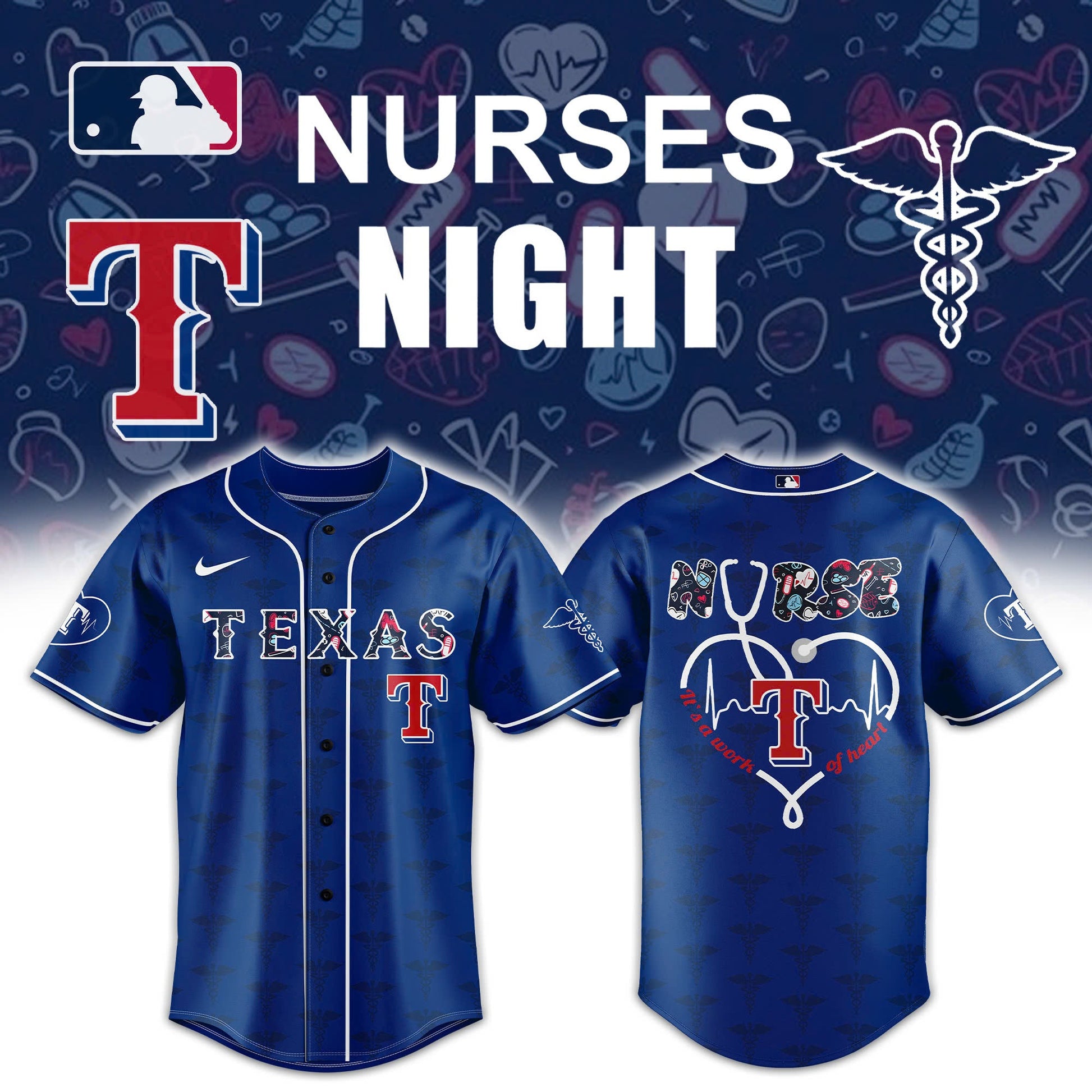Texas Rangers Baseball Jersey