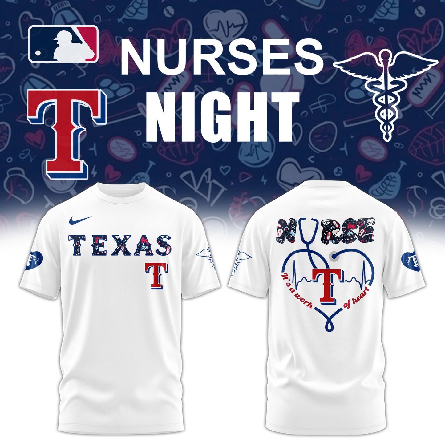 Texas Rangers Baseball T-Shirt