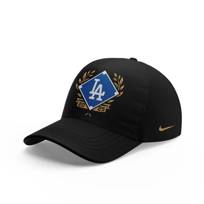 Los Angeles Dodgers Black National League Division Series Champions Locker Room Baseball Jersey