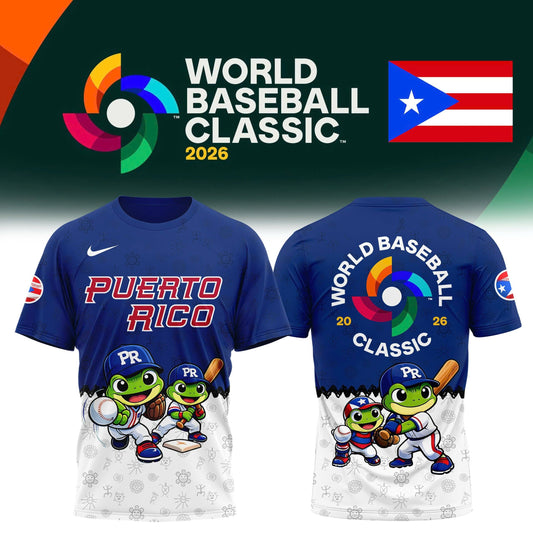Puerto Rico World Baseball Classic 2026 Edition T-Shirt
