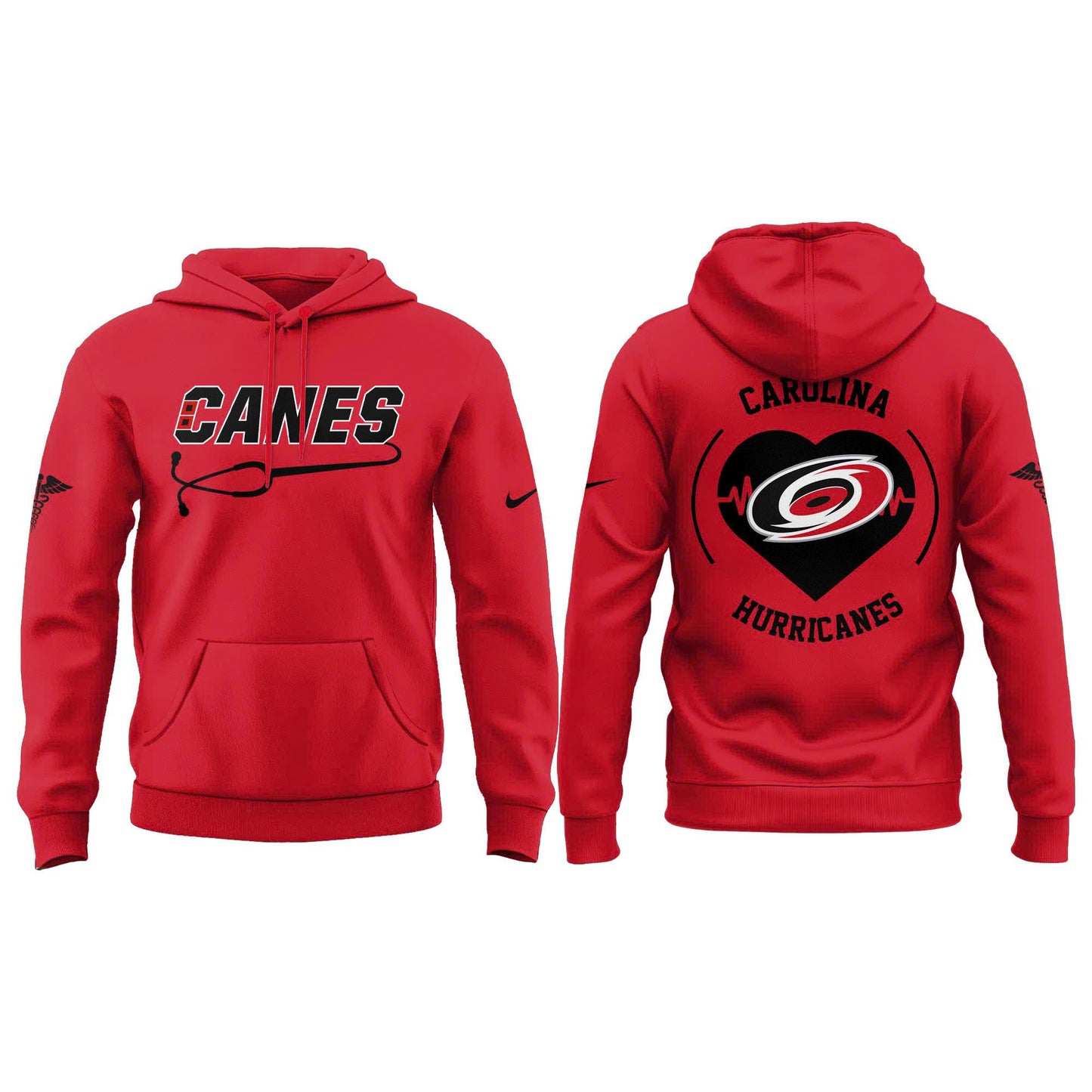2026 Carolina Hurricanes Healthcare Appreciation Night Limited Edition Hoodie, Jogger And Cap Outfit Red