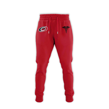 2026 Carolina Hurricanes Healthcare Appreciation Night Limited Edition T-Shirt, Jogger And Cap Outfit Red