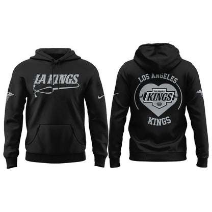 2026 Los Angeles Kings Healthcare Appreciation Night Limited Edition Hoodie, Jogger And Cap Outfit Black