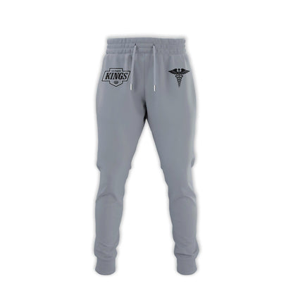 2026 Los Angeles Kings Healthcare Appreciation Night Limited Edition Hoodie, Jogger And Cap Outfit Grey