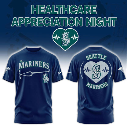 2026 Seattle Mariners Healthcare Appreciation Night Limited Edition T-Shirt Jogger And Cap Outfit