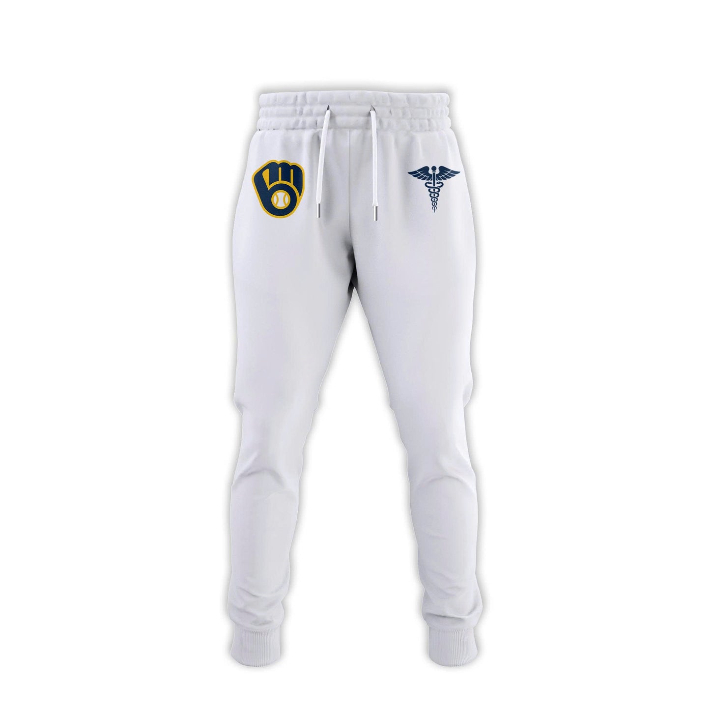 2026 Milwaukee Brewers Healthcare Appreciation Night Limited Edition Hoodie Jogger And Cap White Outfit