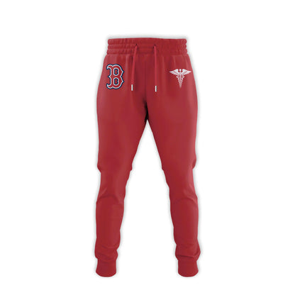 2026 Boston Red Sox Healthcare Appreciation Night Limited Edition Hoodie Jogger And Cap Outfit Red