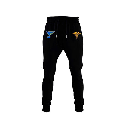 2026 St. Louis Blues Healthcare Appreciation Night Limited Edition Hoodie, Jogger And Cap Outfit Black