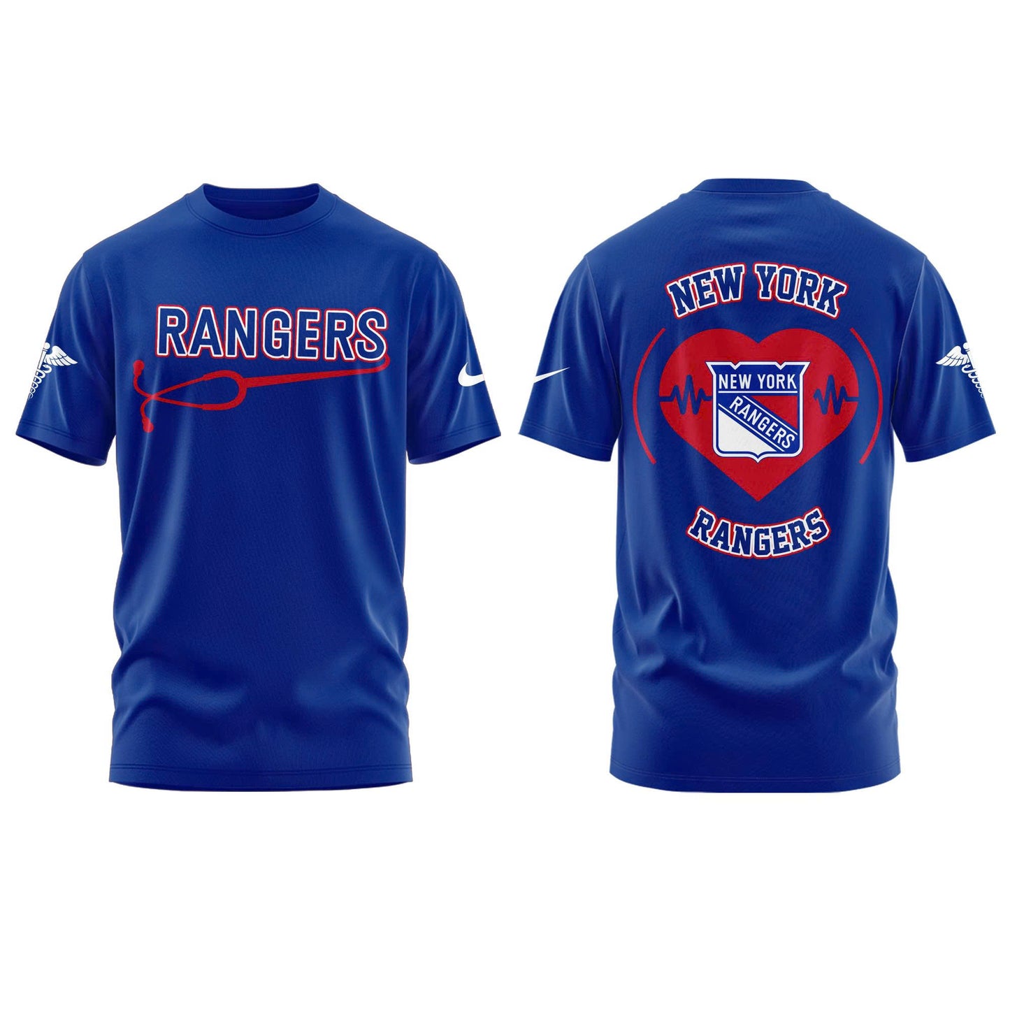2026 New York Rangers Healthcare Appreciation Night Limited Edition T-Shirt, Jogger And Cap Outfit