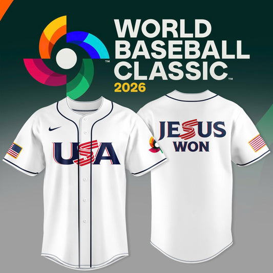 USA Baseball JESUS Won Uniform - 2026 World Baseball Classic Jersey