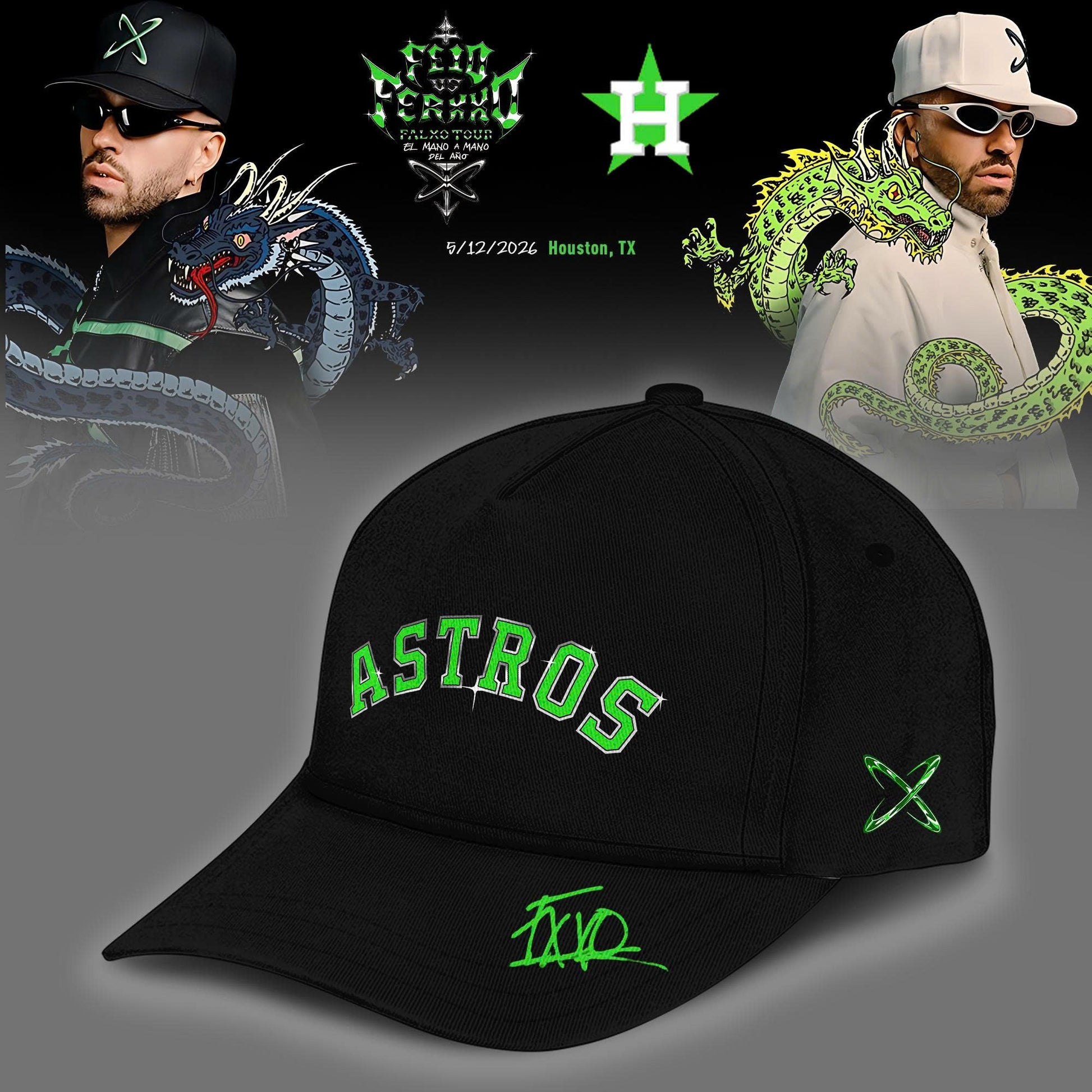 Houston Astros x FEID “Falxo Tour 2026” Limited Edition Jersey
