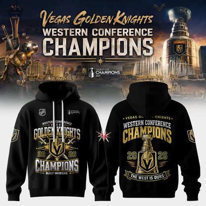 Vegas Golden Knights - Western Conference Champions 2026 Edition Hoodie | SP64