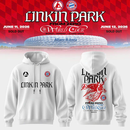 Music Meets Football: Linkin Park x FC Bayern Munich Fan Hoodie | HO39