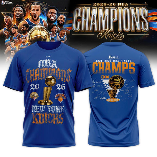 New York Knicks NBA Finals Champs Nike Locker Room T-Shirt | NO31